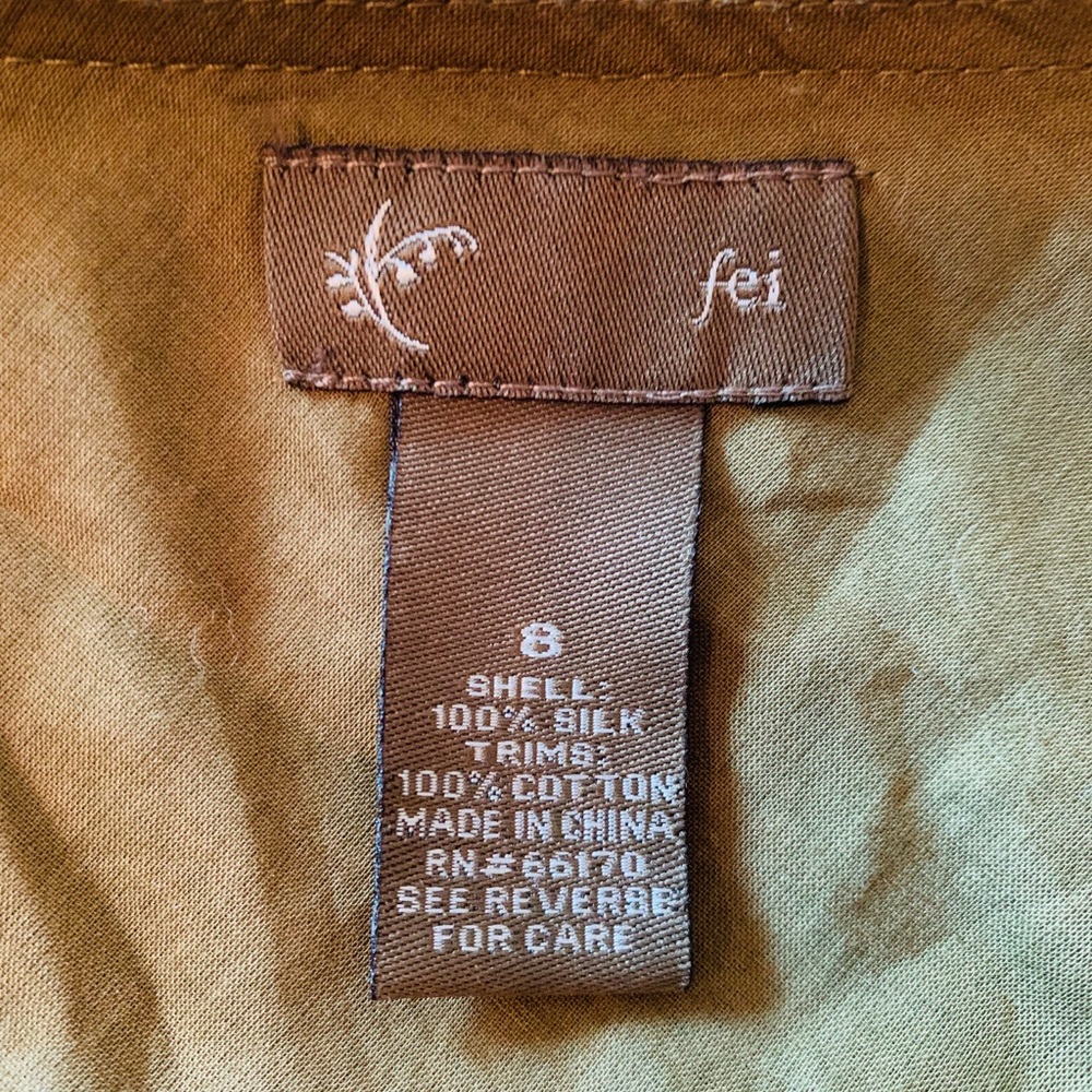 Anthropologie Fei Silk Skirt - Picture 2 of 3